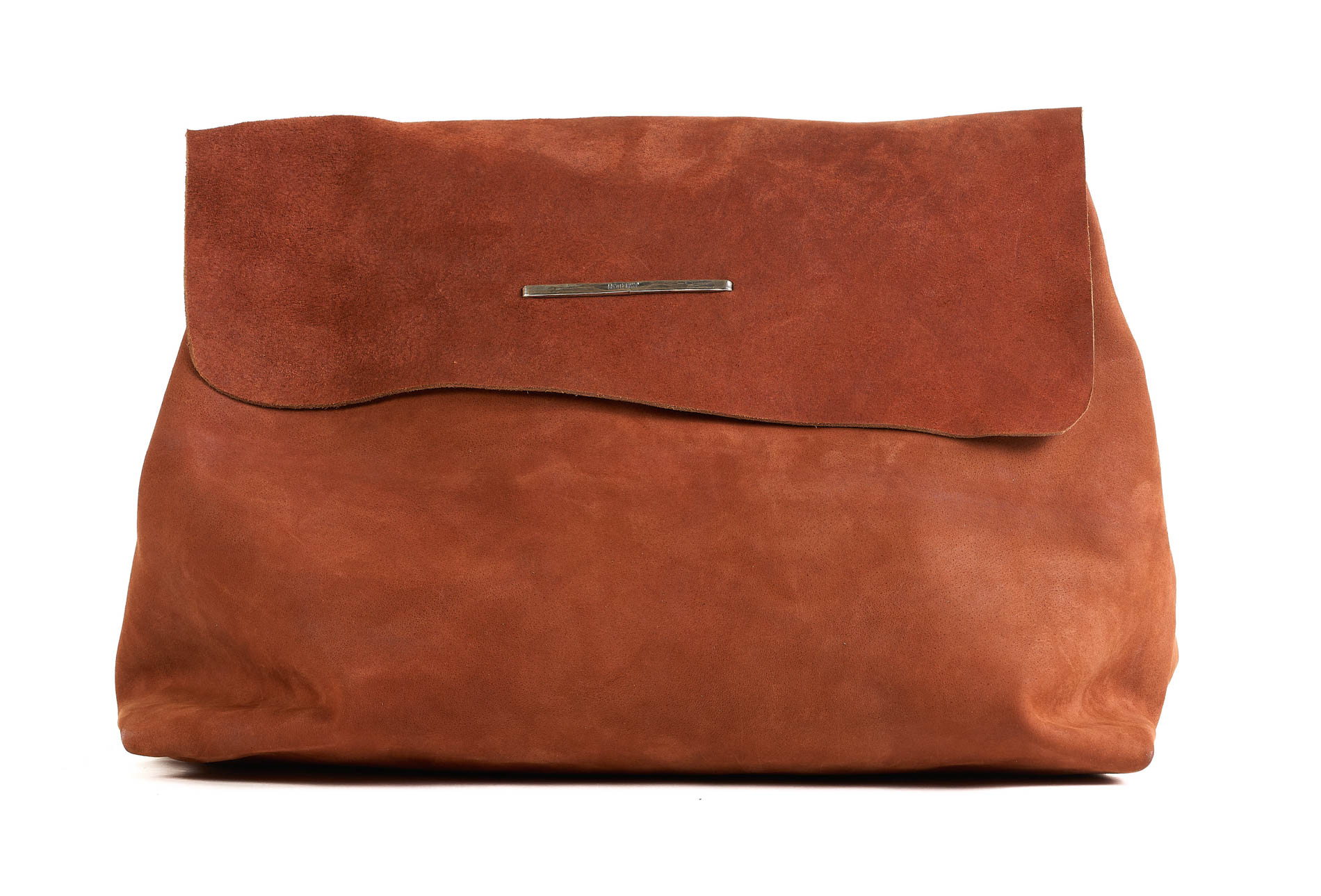 daniele basta leather and silver bags - FRONT